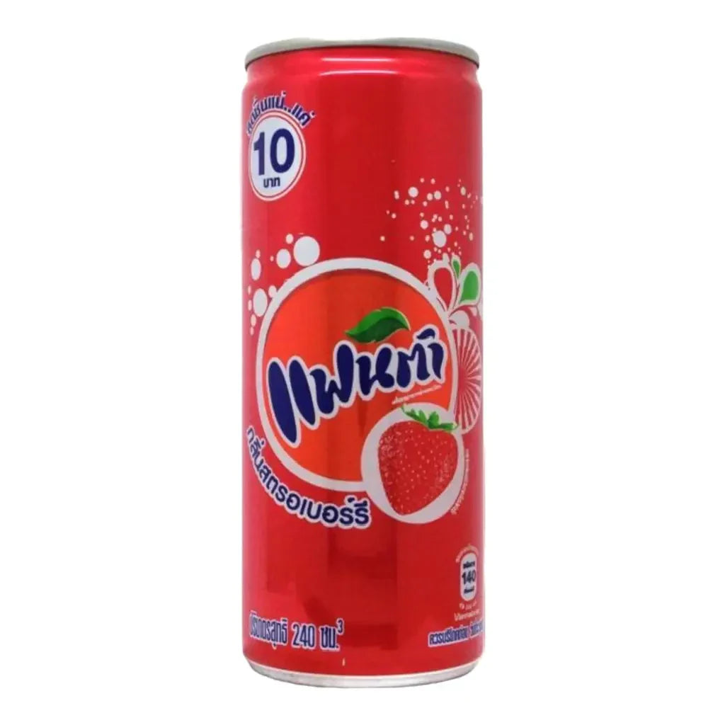 Fanta Strawberry 330ml case 12ct Malaysia - soda