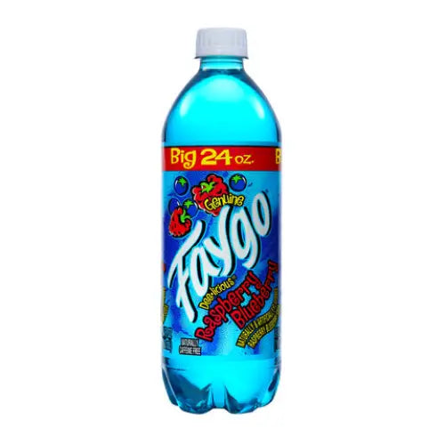 Faygo Blue Raspberry 710ml 24ct - soda