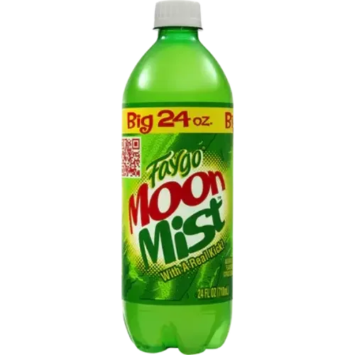 Faygo Moon Mist 710ml 24ct - soda