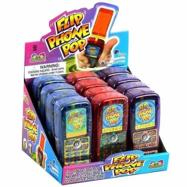 Flip Phone Pop 12 pieces GW - Candy
