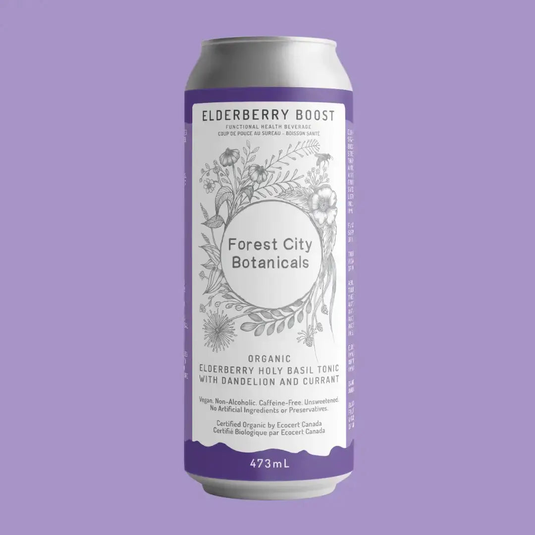 Forest City Botanicals Elderberry Boost 6x16oz/473ml cans