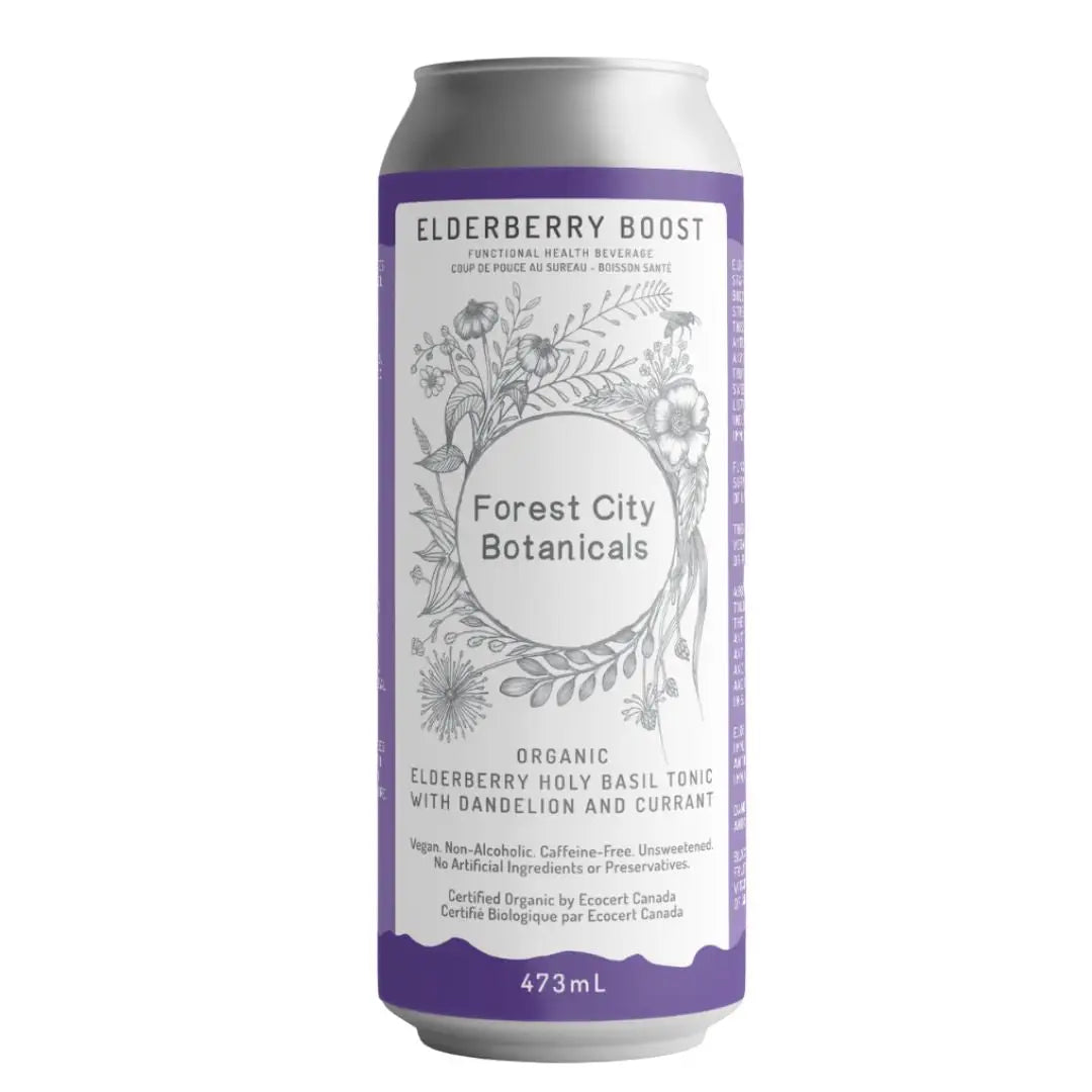 Forest City Botanicals Elderberry Boost 6x16oz/473ml cans