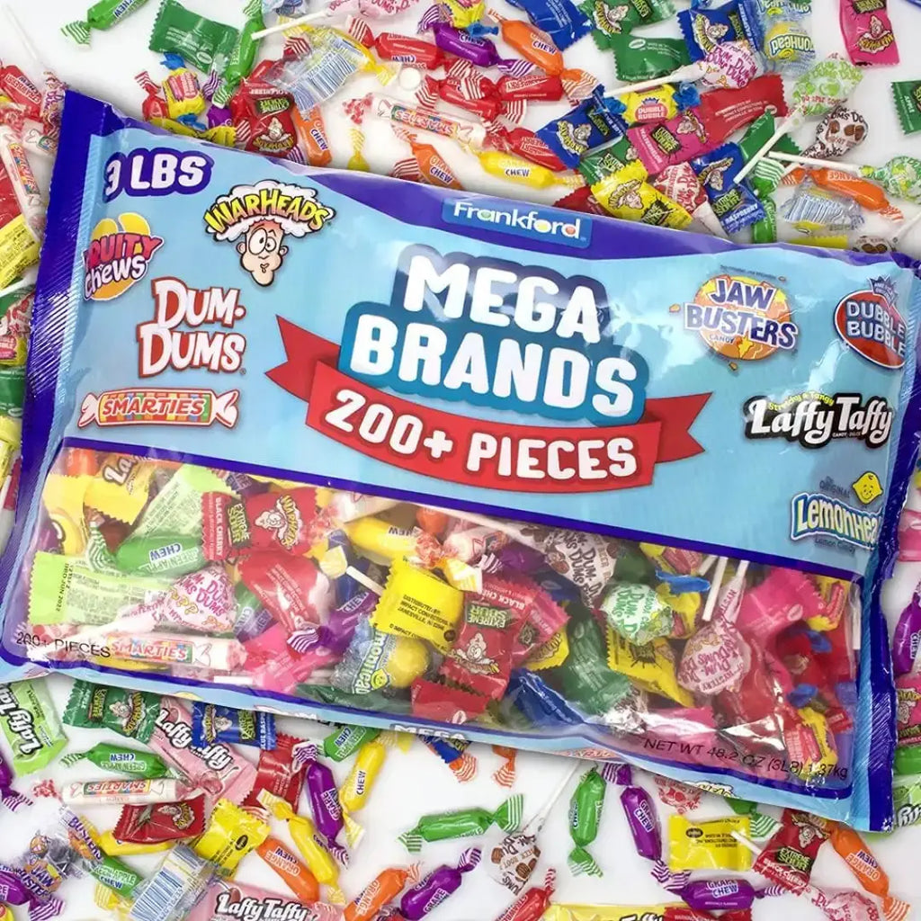 Frankford Mega Brands Bulk Candy Mix 3lb Assorted Candy-