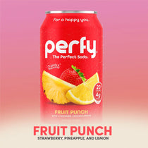 Perfy Fruit Punch case 12 oz/35mL can 12ct - soda