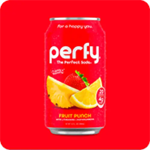 Perfy Fruit Punch case 12 oz/35mL can 12ct - soda