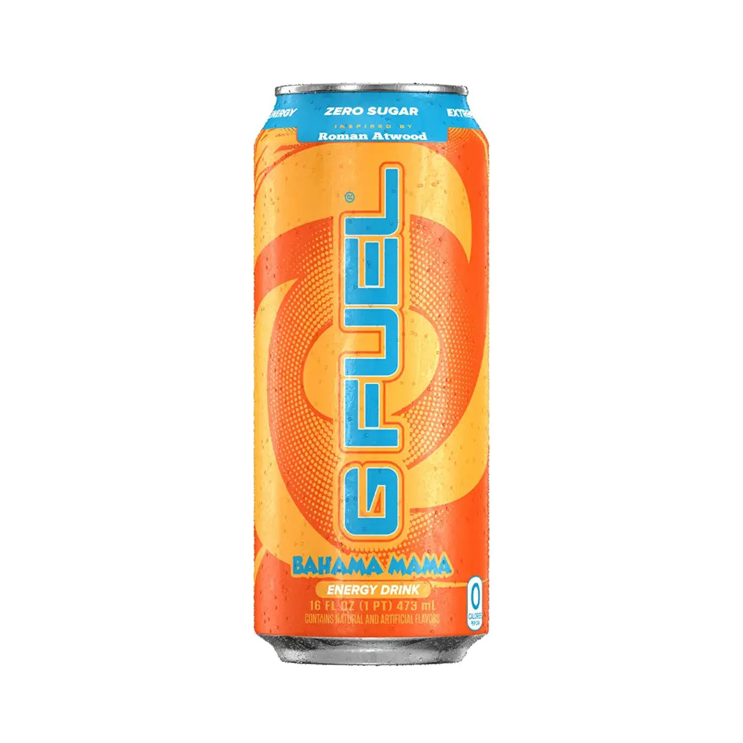 G Fuel Bahama Mama Energy Drink 16 oz can 12-pack case