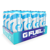 G Fuel Blue Ice Sugar Free Energy Drink 16 Ounce (Pack