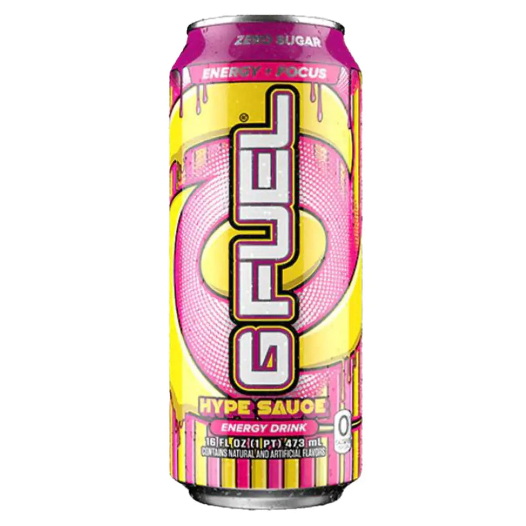 G Fuel Hype Sauce 16 oz can 12-pack case - Sports & Energy