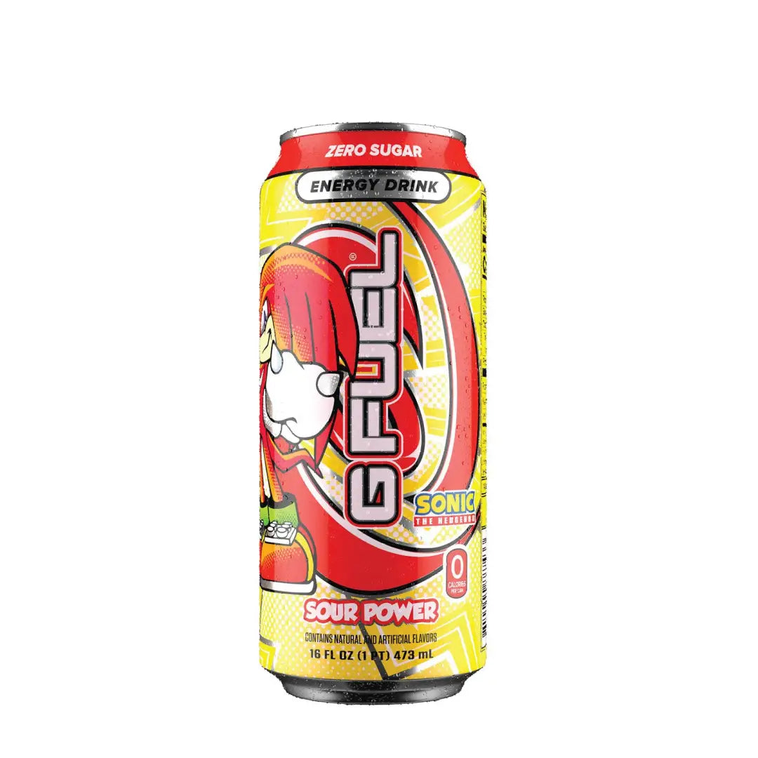 G Fuel Knuckles’ Sour Power Flavoured Energy Drink 16 oz