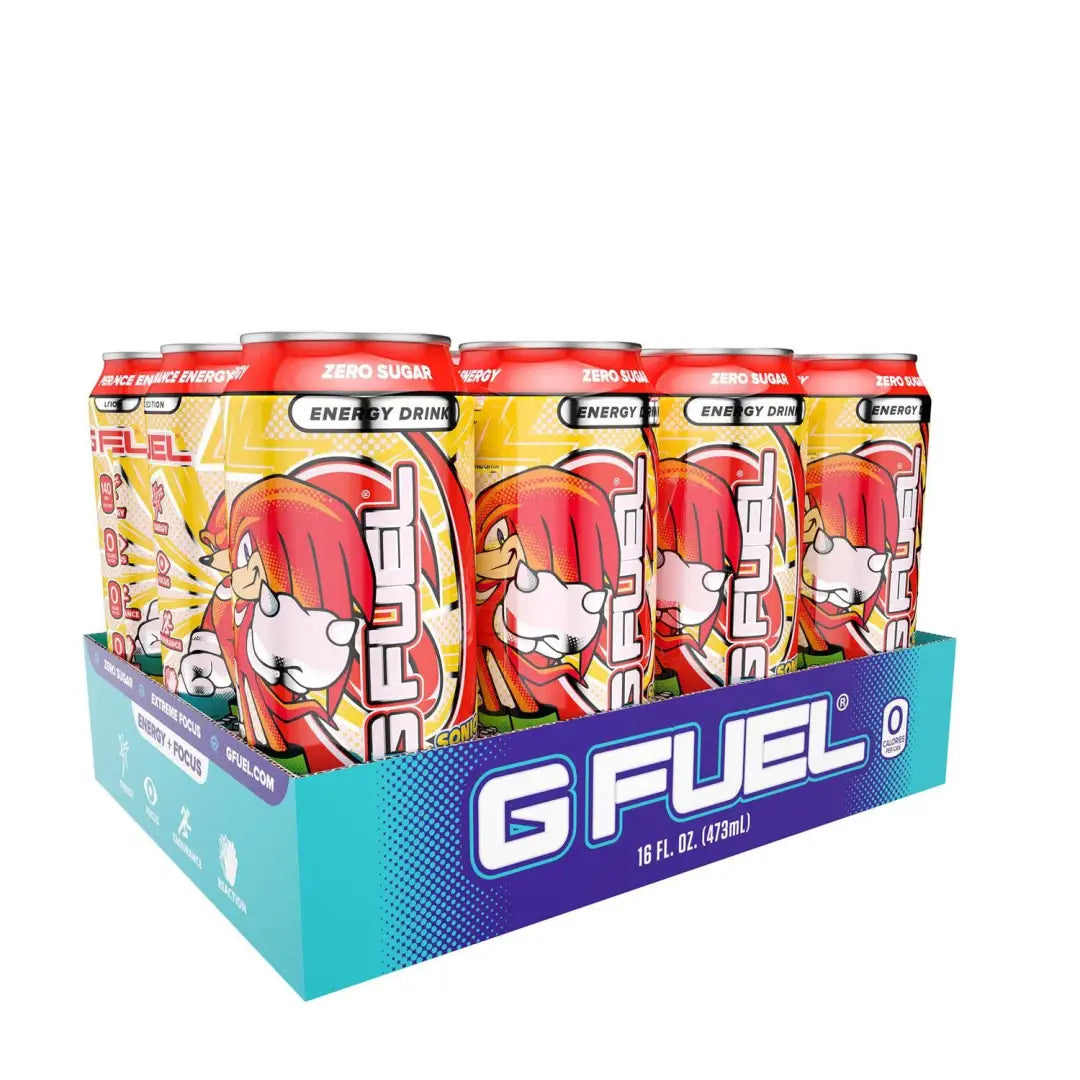 G Fuel Knuckles’ Sour Power Flavoured Energy Drink 16 oz