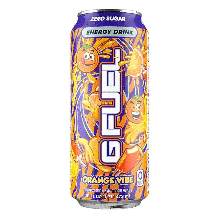 G Fuel Orange Vibe - Orange Creamsicle Energy Drink 16 oz