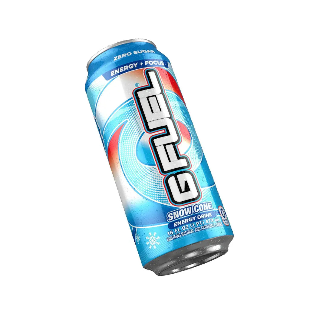 G Fuel Snow Cone Energy Drink 16 oz can 12-pack case