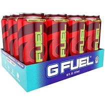G Fuel Sour Cherry Sugar Free Energy Drink 16 Ounce (Pack