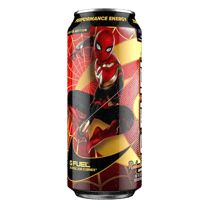 G Fuel Spiderman Radioactive Lemonade Red and Black Sugar