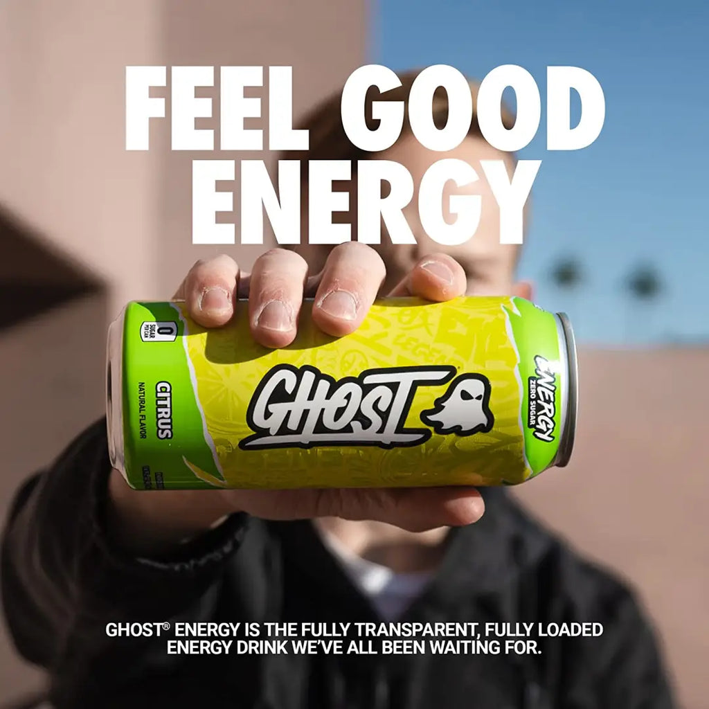 GHOST ENERGy Citrus-Sugar Free Energy Drink - 12-Pack 16oz