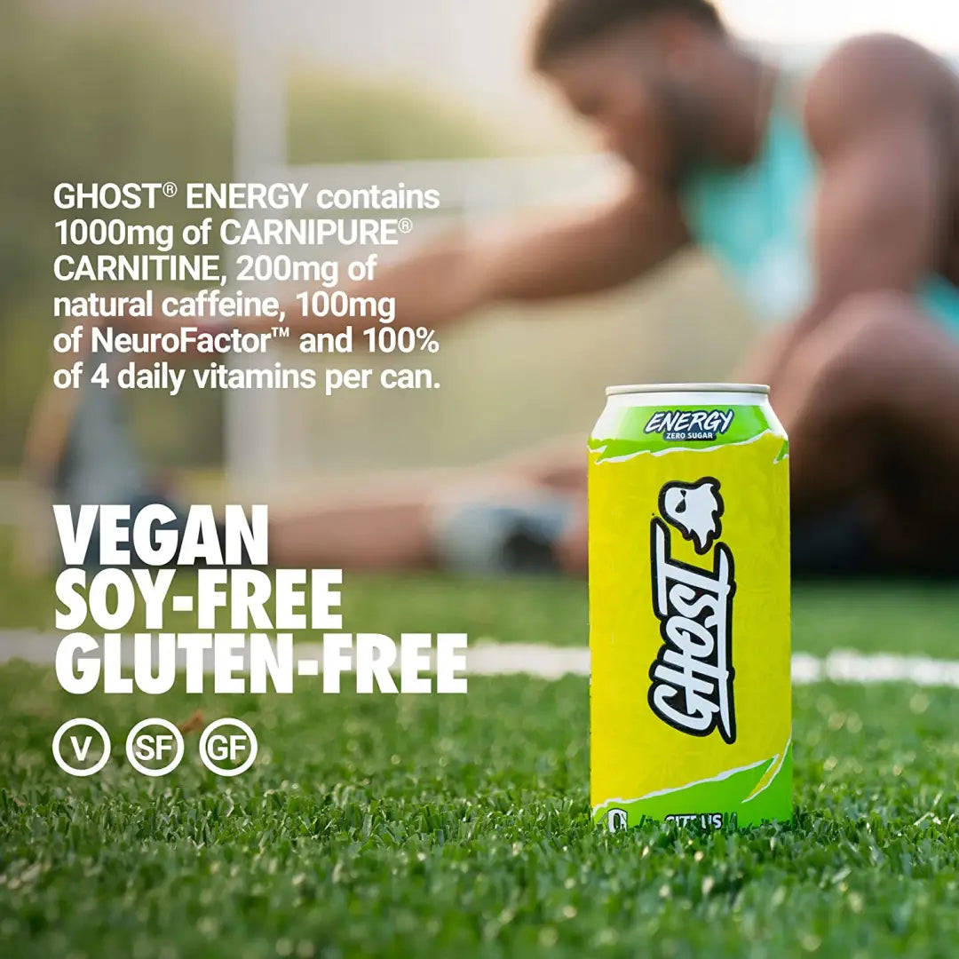 GHOST ENERGy Citrus-Sugar Free Energy Drink - 12-Pack 16oz
