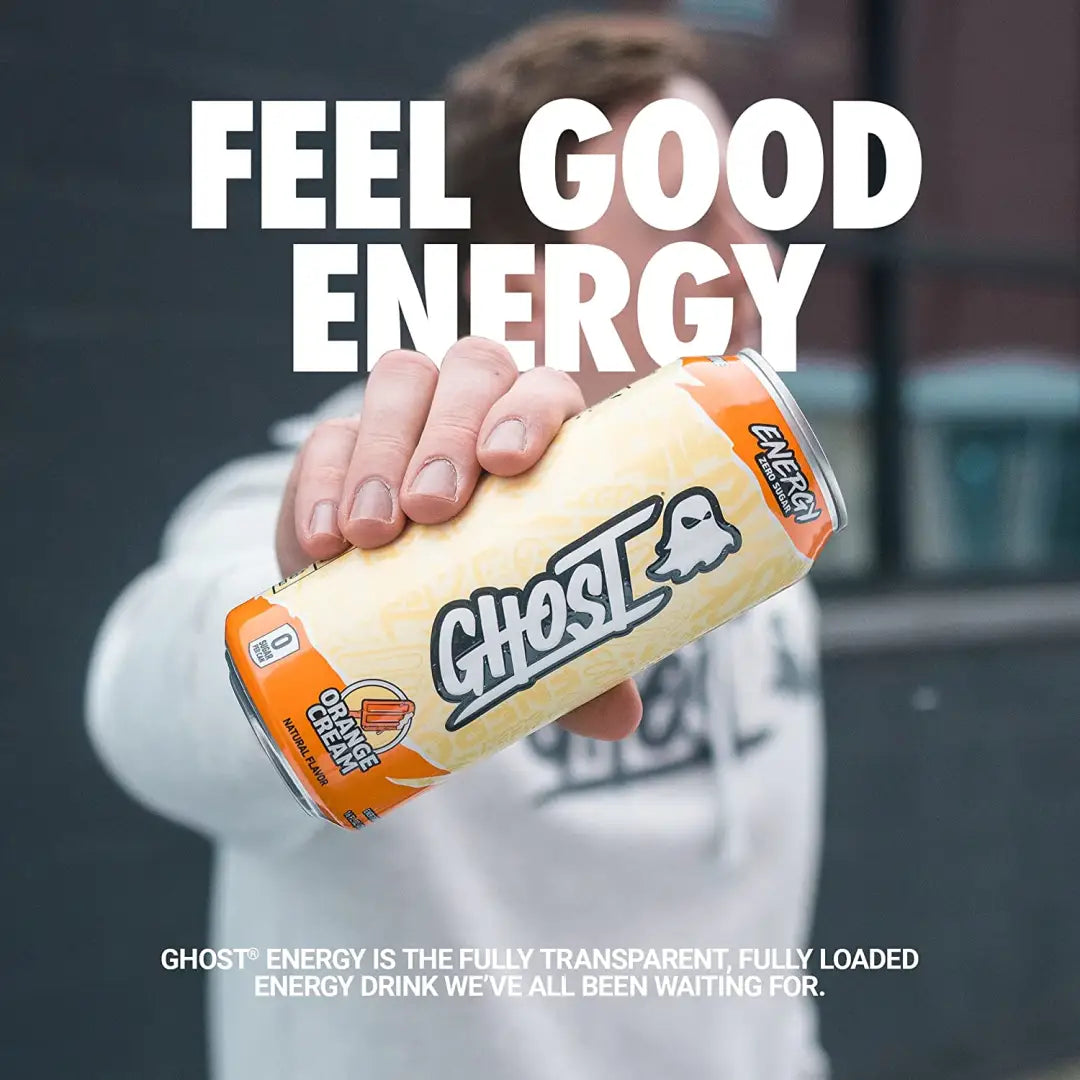 GHOST ENERGy Orange Cream -Sugar Free Energy Drink