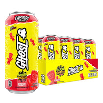 GHOST ENERGY Sugar Free Energy Drink - 12-Pack SOUR PATCH