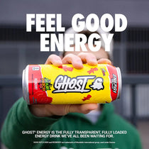 GHOST ENERGY Sugar Free Energy Drink - 12-Pack SOUR PATCH