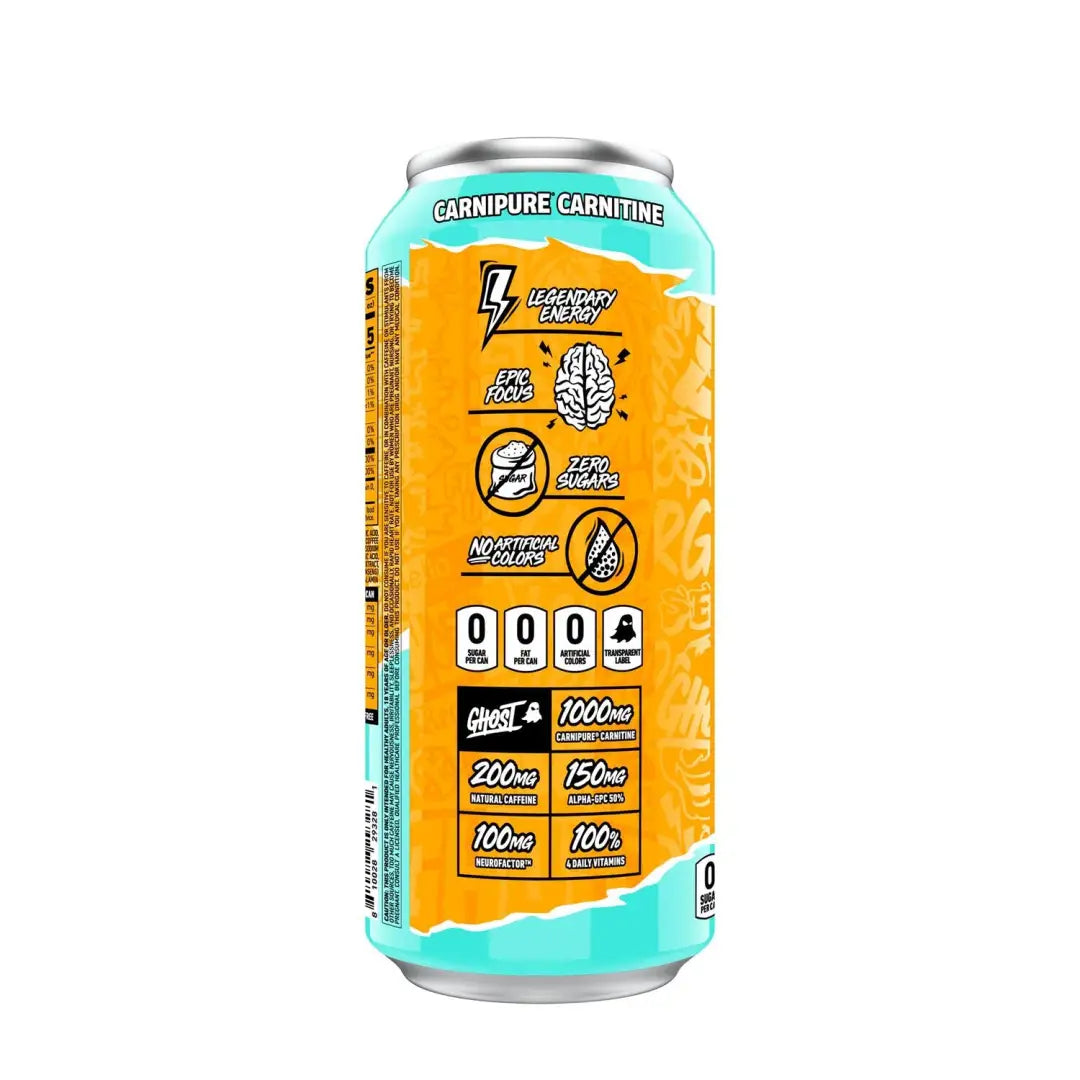 GHOST ENERGY Tropical Mango Sugar-Free Energy Drink