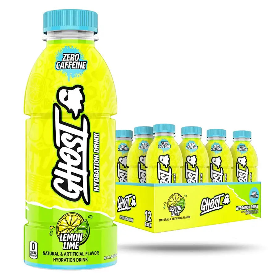 GHOST Hydration Drink Lemon LIme 500ml Case of 12