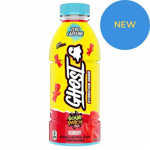 GHOST Hydration Drink Sour Patch Kids Redberry 500ml Case