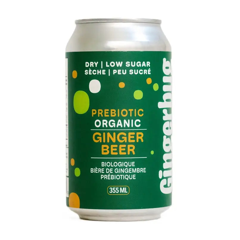 Gingerbug Ginger Beer Dry,12oz/355ml case 12ct - soda Main image