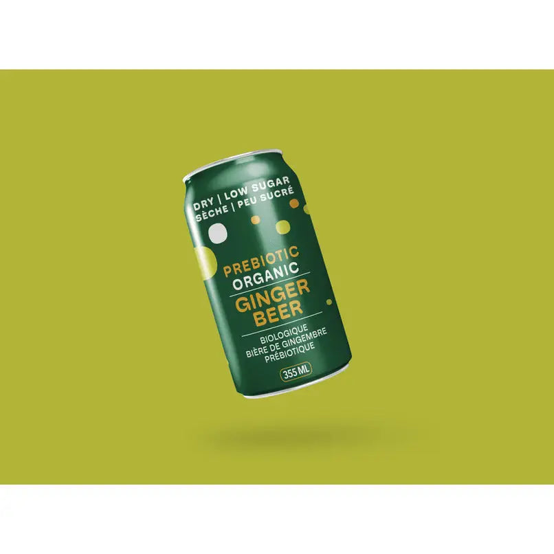 Gingerbug Ginger Beer Dry,12oz/355ml case 12ct - soda