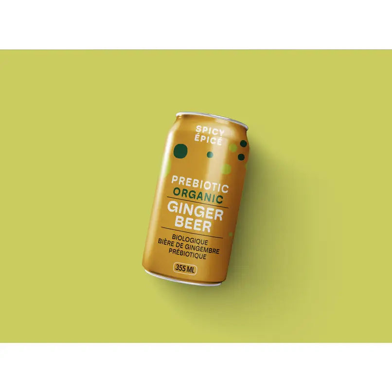 Gingerbug Ginger Beer Spicy 12oz/355ml case 12ct - soda