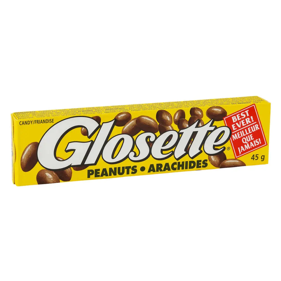 Glosette Peanuts 45 g case 18ct - candy bar Main image