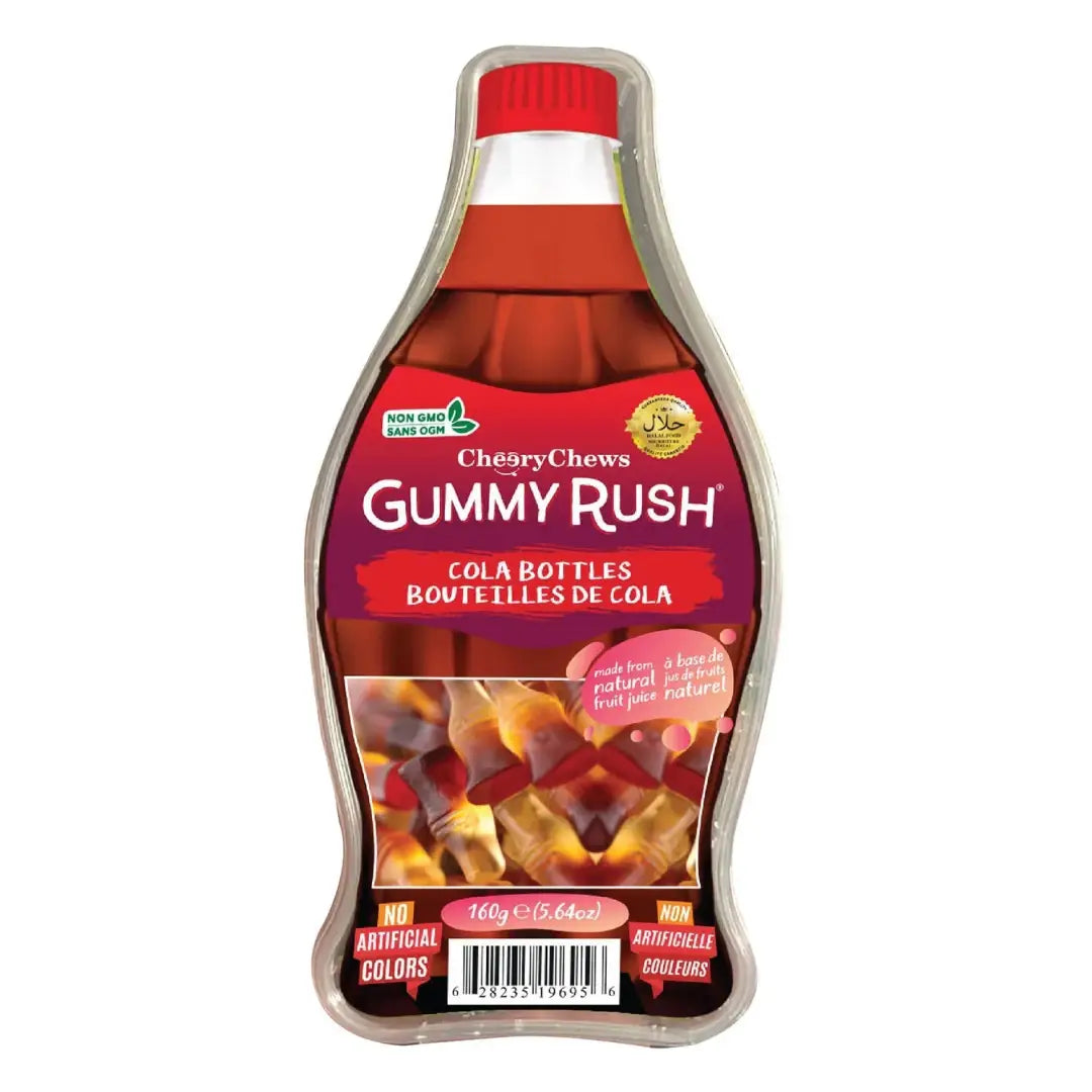 Gummy Rush Cola Bottles 160g - candy