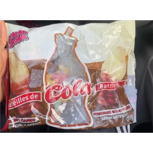 Gummy Zone Cola Bottles 1kg - Candy - Gummies