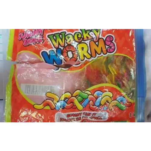 Huer Gummy Zone Wacky Worms 1kg