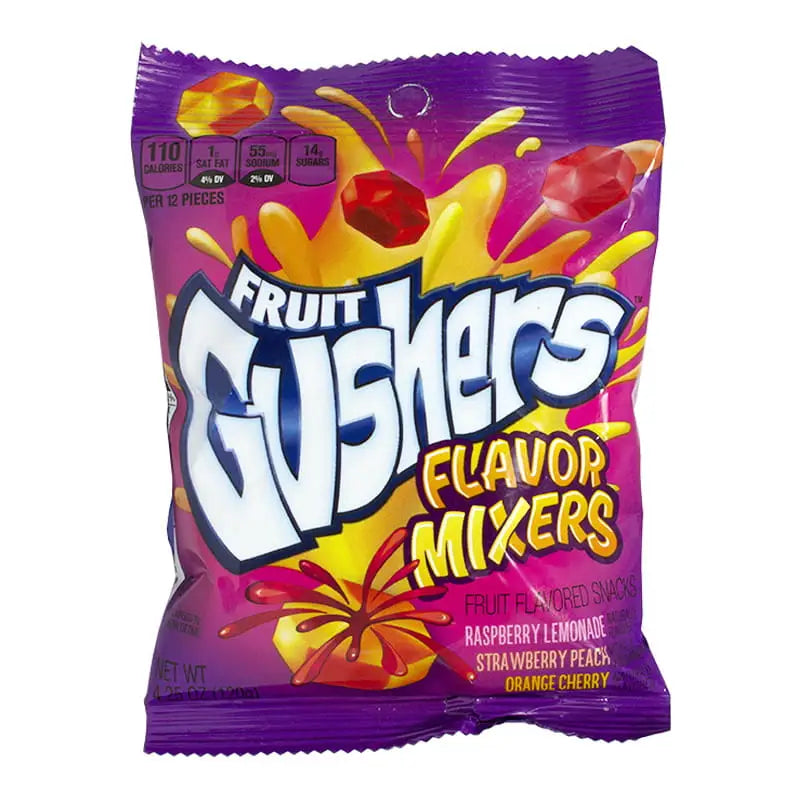 GUSHERS FLAVOR MIXERS 4.25OZ 8CT - candy