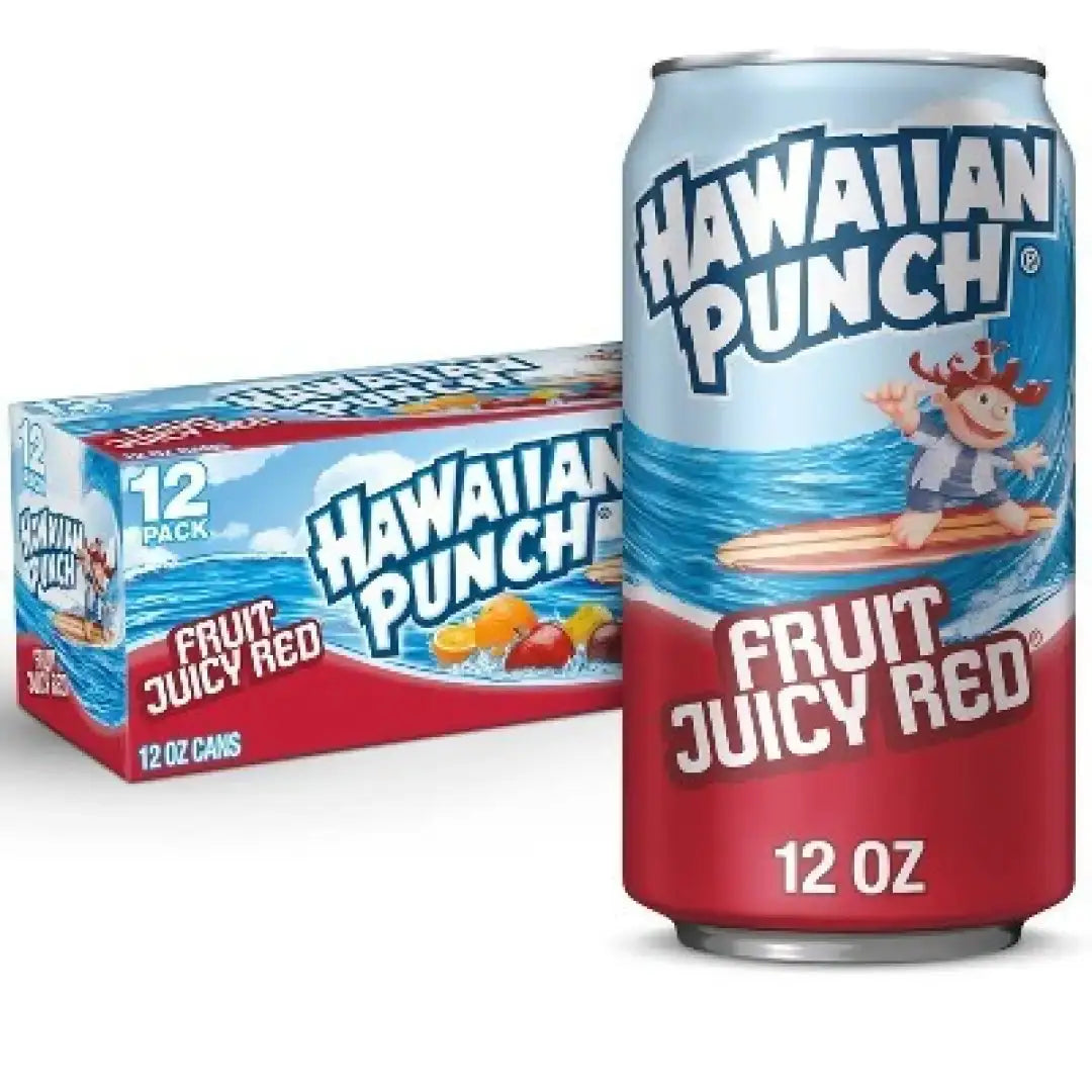 Hawaiian Punch Fruit Juicy Red 12x355ml - Soda