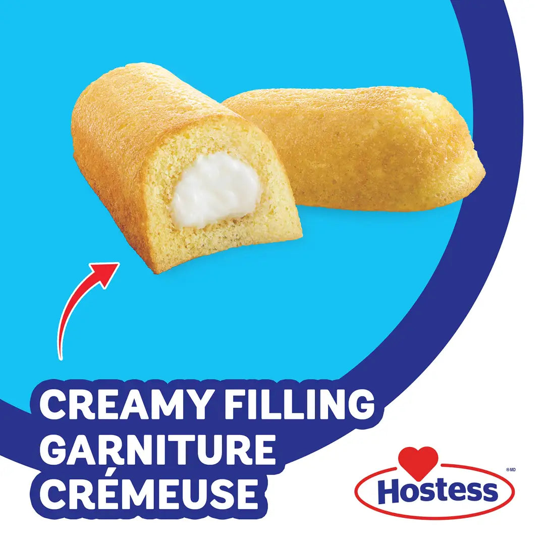 Hostess Twinkies Cakes with Creamy Filling Cake Snacks