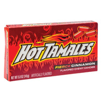 HOT TAMALES FIERCE CINNAMON 5 OZ THEATER BOX 12 ct - candy