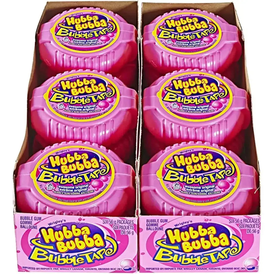 Hubba Bubba Awesome Original Bubble Gum Tape 12x56g GW