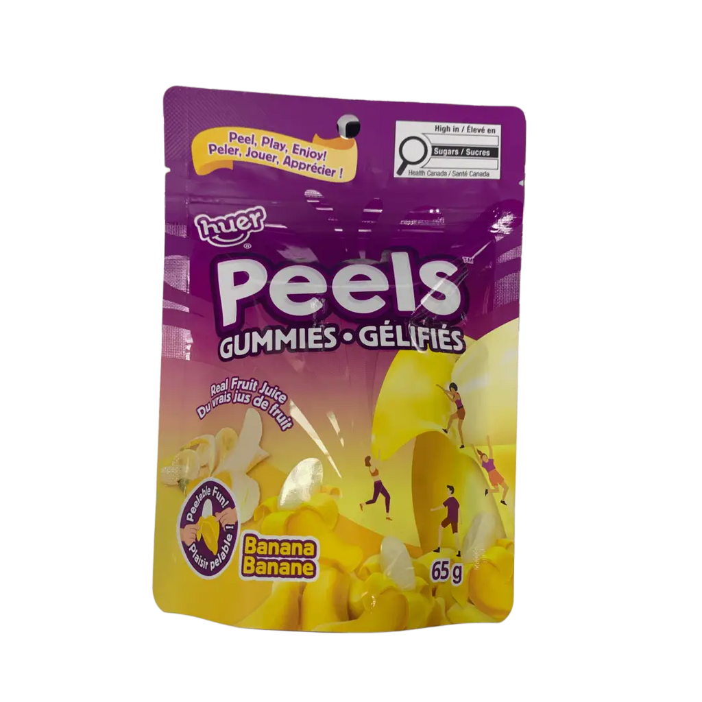 Huer Peel Gummies Banana 65G - Canada Edition Each - candy