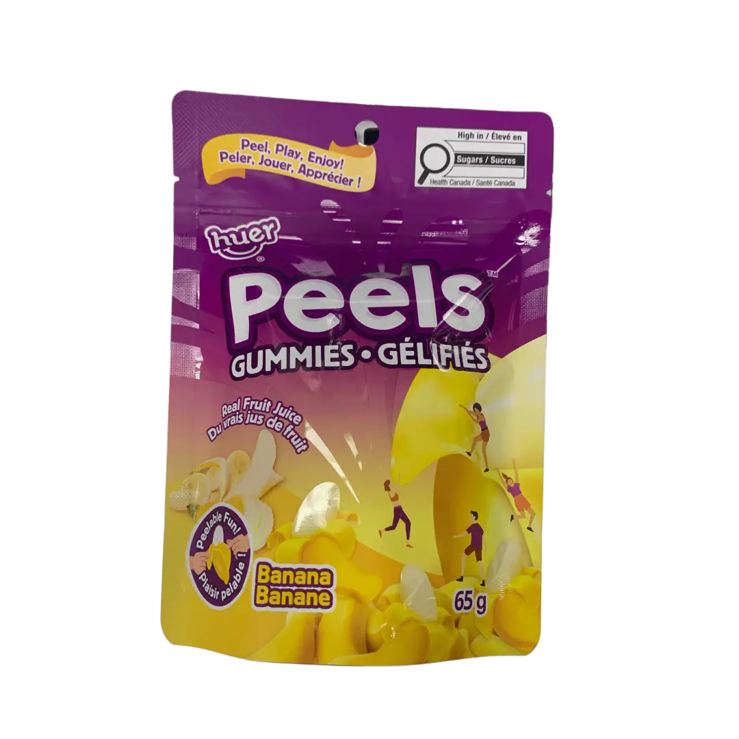 Huer Peel Gummies Banana 65G - Canada Edition Each - candy Main image