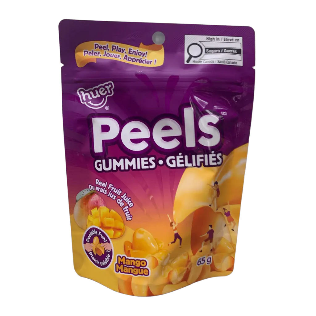 Huer Peel Gummies Mango 65G - Canada Edition EACH - candy