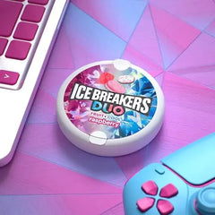 ICE BREAKERS Duo Fruit + Cool Sugar Free Mints (Raspberry