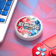 ICE BREAKERS Duo Fruit + Cool Sugar Free Mints Strawberry