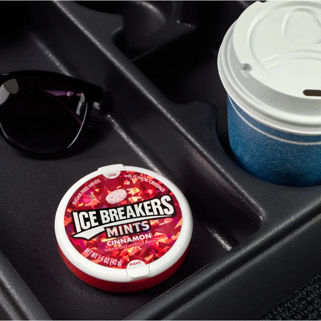 ICE BREAKERS Mints Cinnamon Sugar Free 1.5-Ounce Containers