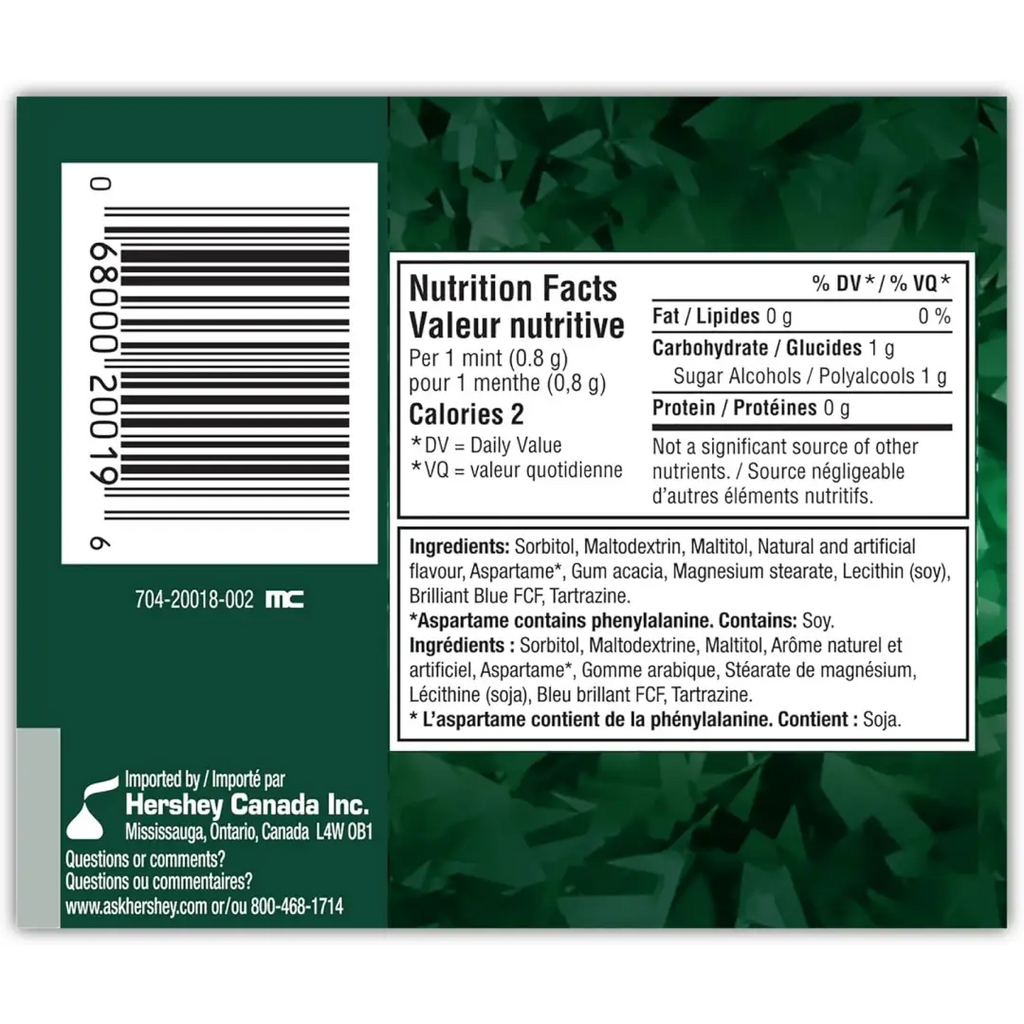 Ice Breakers Spearmint Bottle 82g 4 count - candy