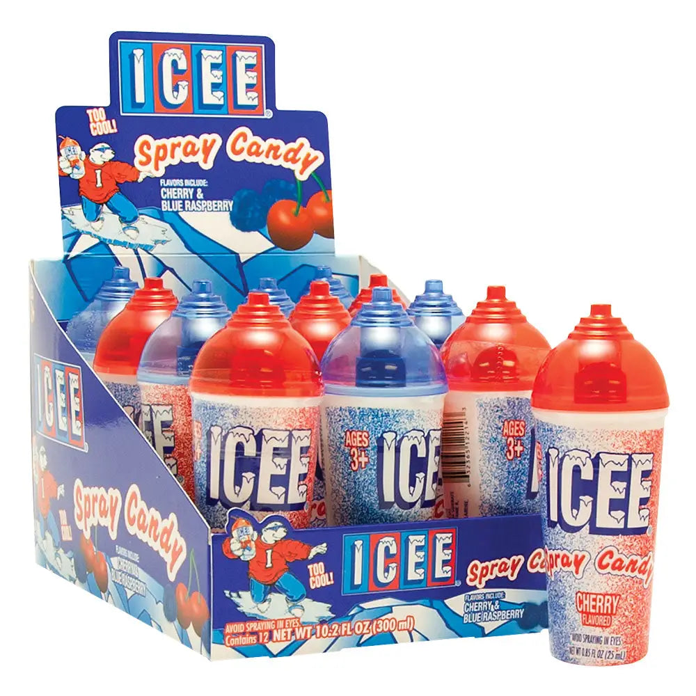 ICEE SPRAY CANDY 0.84 OZ,case 12ct - candy Main image