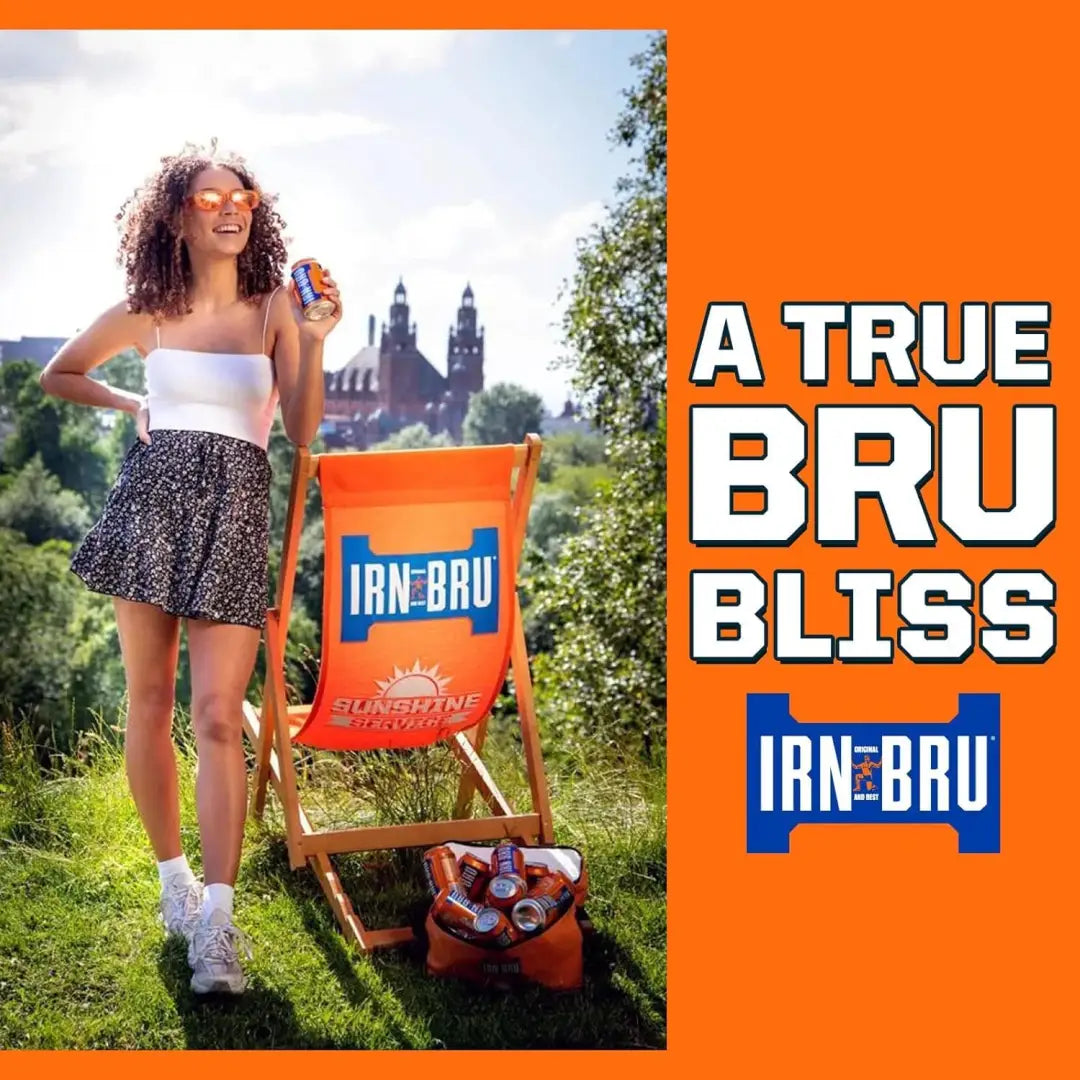 IRN-BRU Original and Best case of 24 330ml Cans - soda