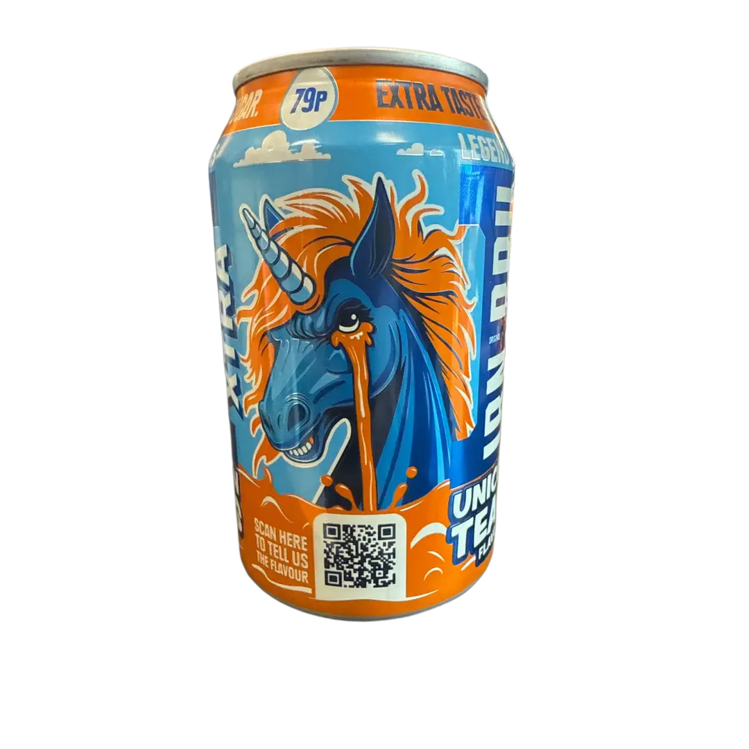 IRN BRU Xtra Unicorn Tears Limited Edition 330ML - U.K