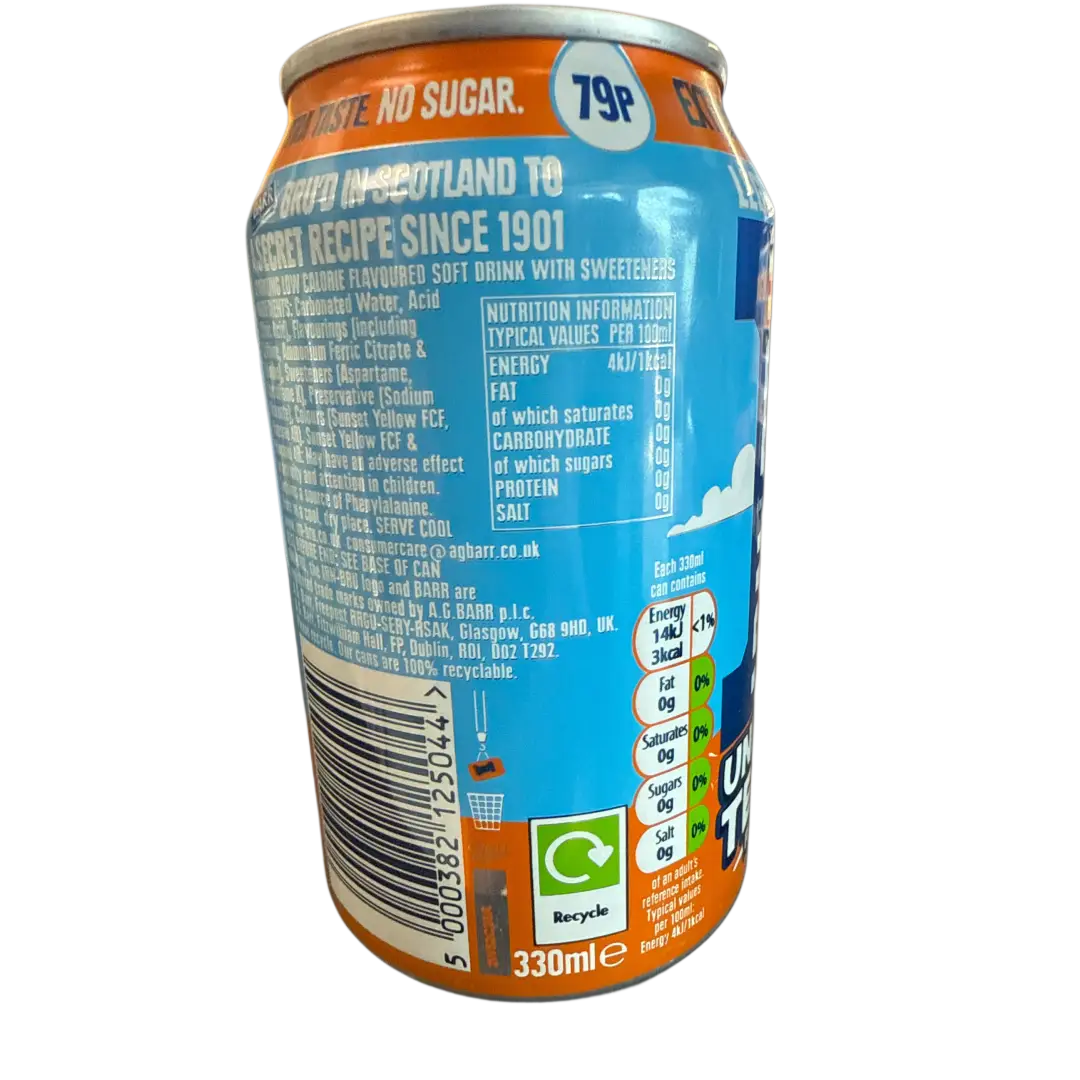 IRN BRU Xtra Unicorn Tears Limited Edition 330ML - U.K