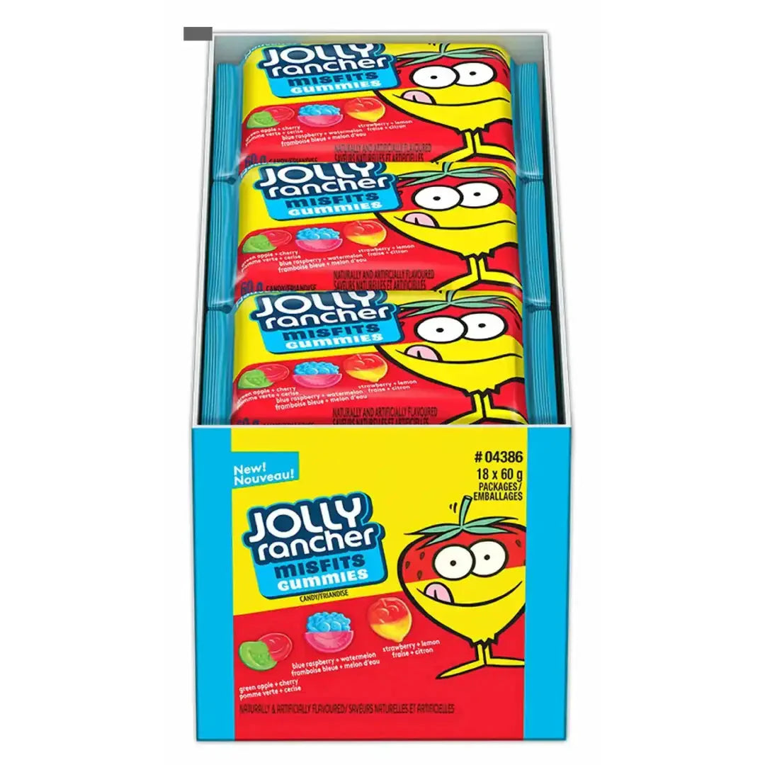 Jolly Rancher Misfit Gummy 182g- 18ct - candy
